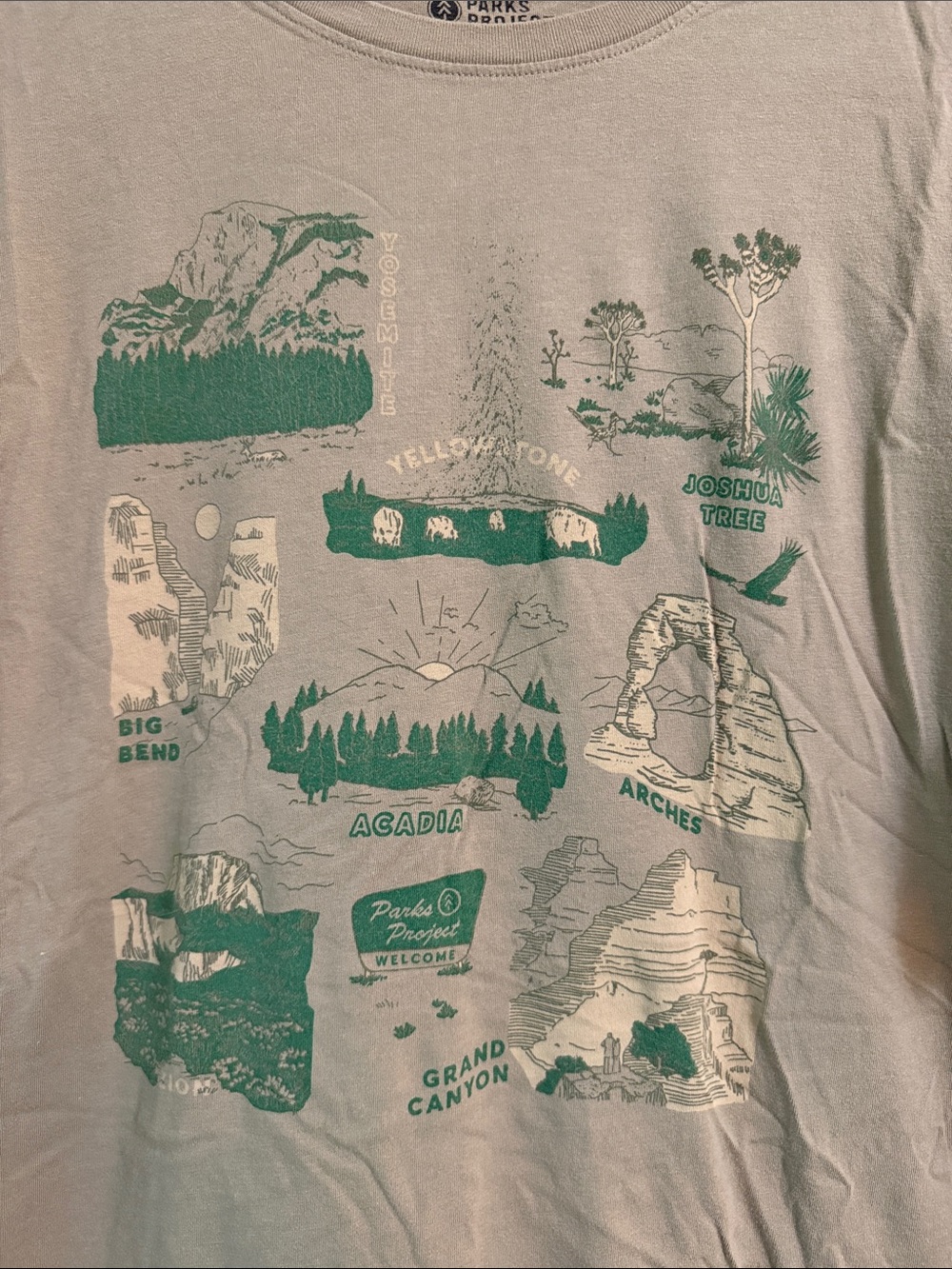 National Park T-Shirt Size Large